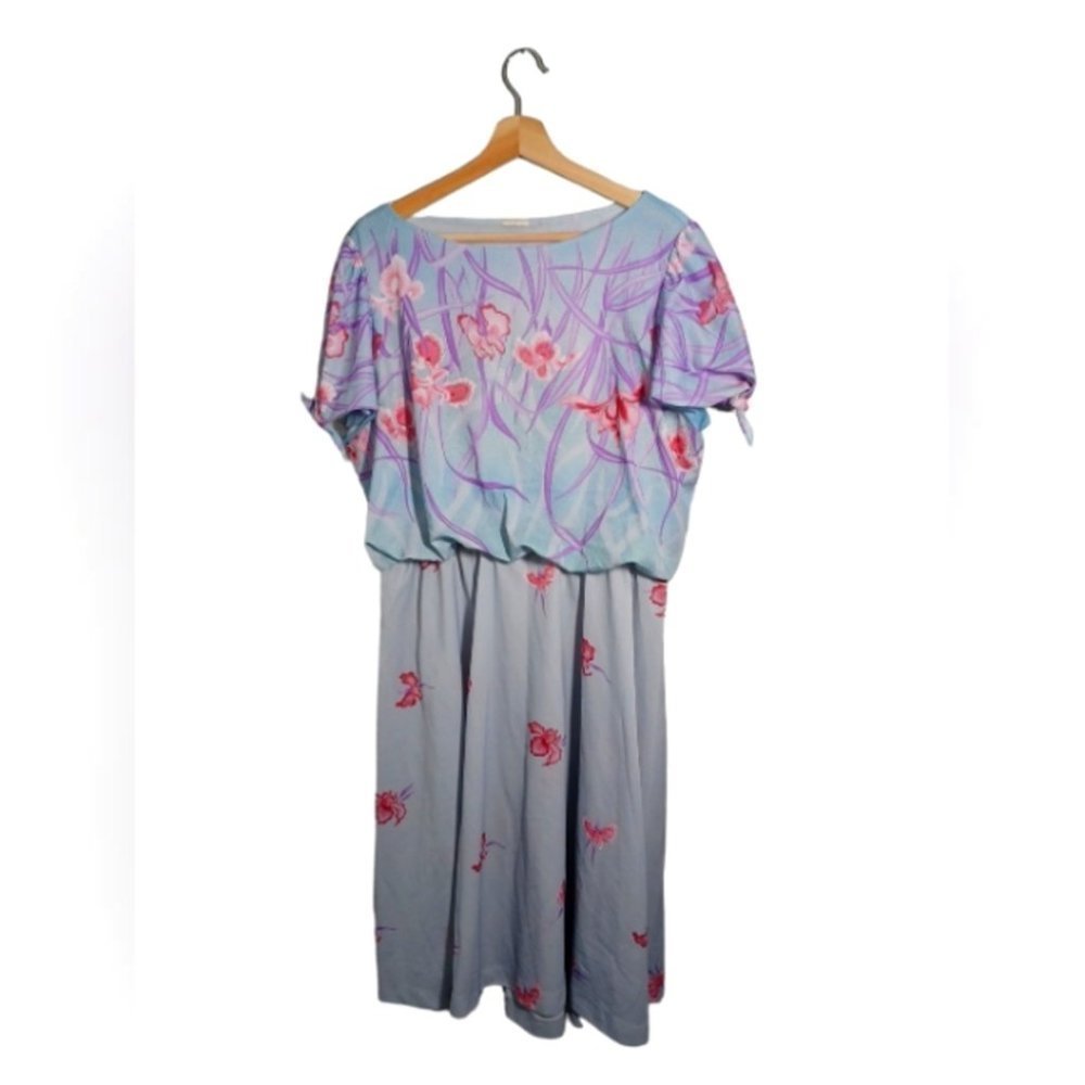 Floral mid dress